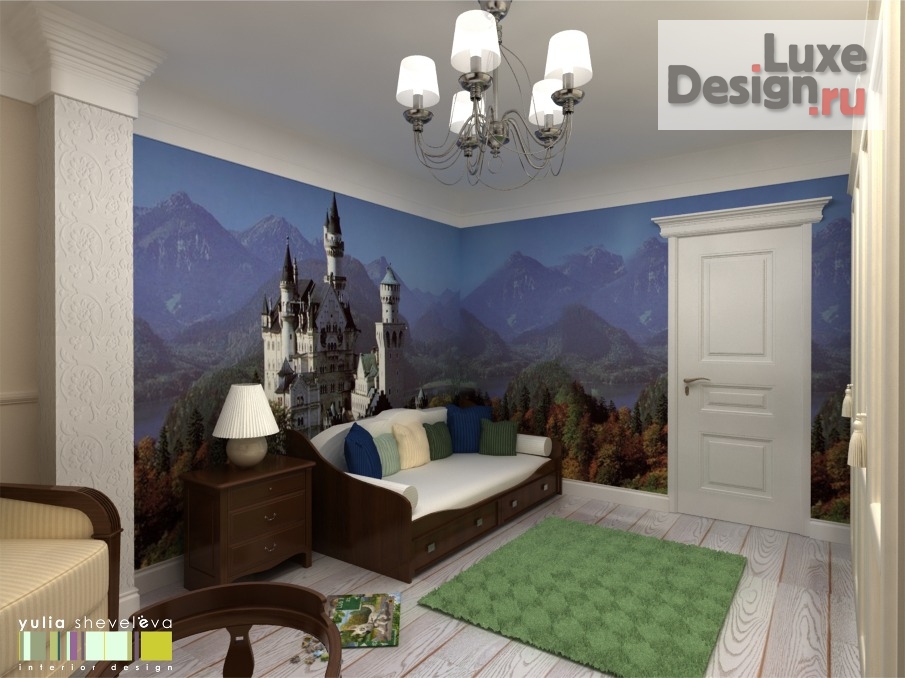 Дизайн интерьера трехкомнатной квартиры "Дизайн трехкомнатной квартиры "Французский шик"" (фото 10)