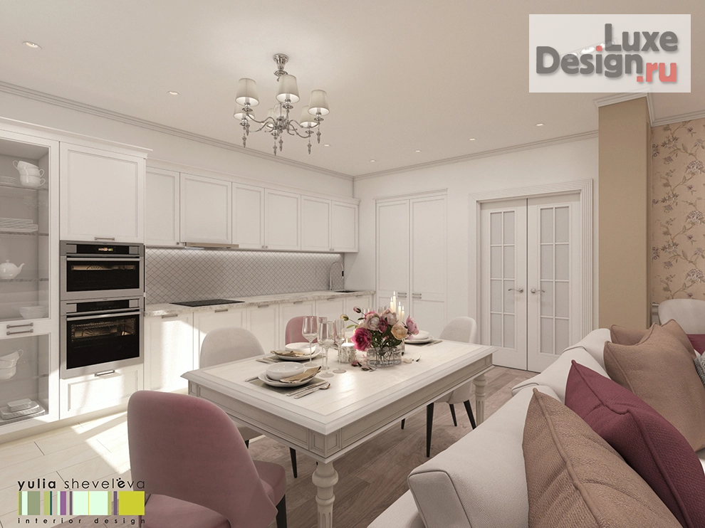 Дизайн интерьера квартиры "Дизайн квартиры "Город на воде" " (фото 10)