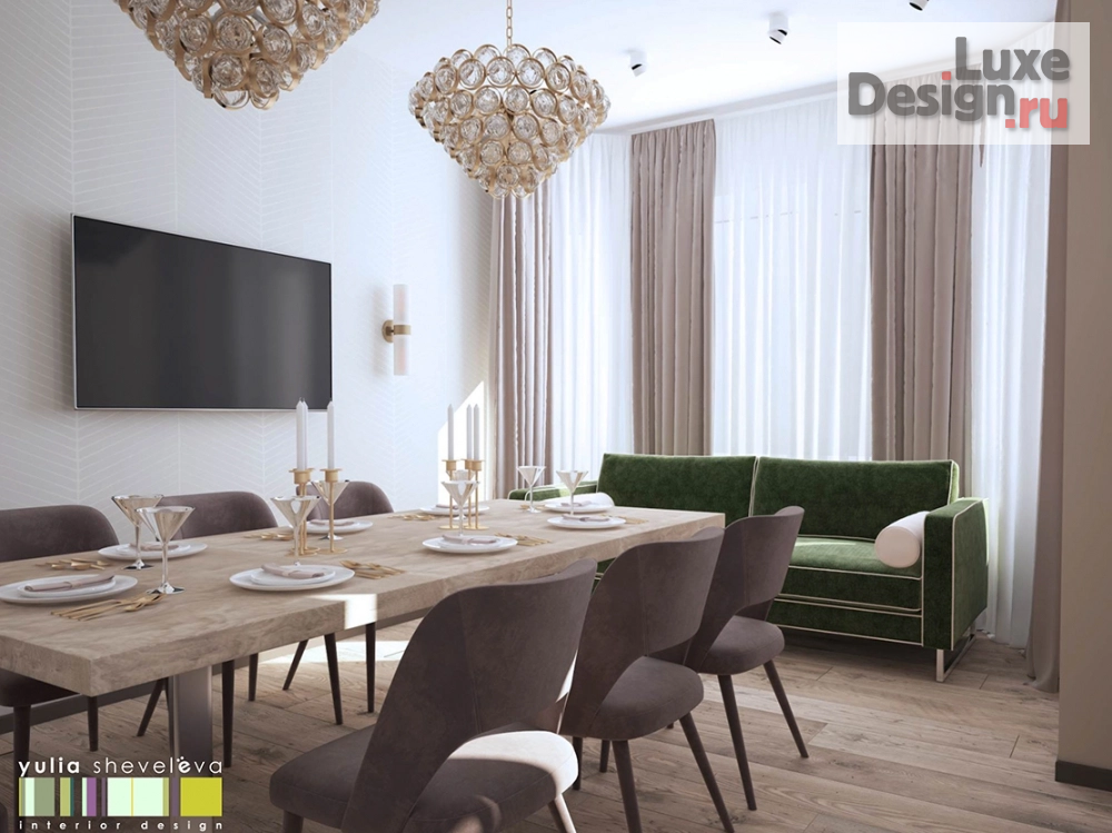 Дизайн интерьера загородного дома "Тишина природы" (фото 10)