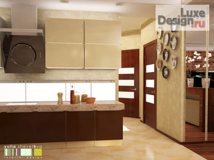 Дизайн интерьера квартиры "Дизайн квартиры "Форма и содержание"" (фото 10)