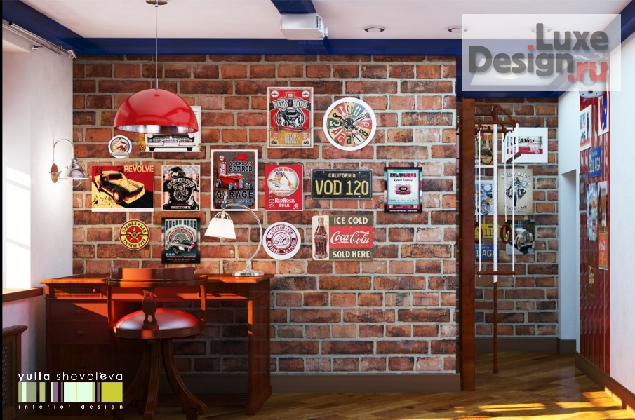 Дизайн интерьера загородного дома "Дизайн загородного дома "Английский дом"" (фото 10)