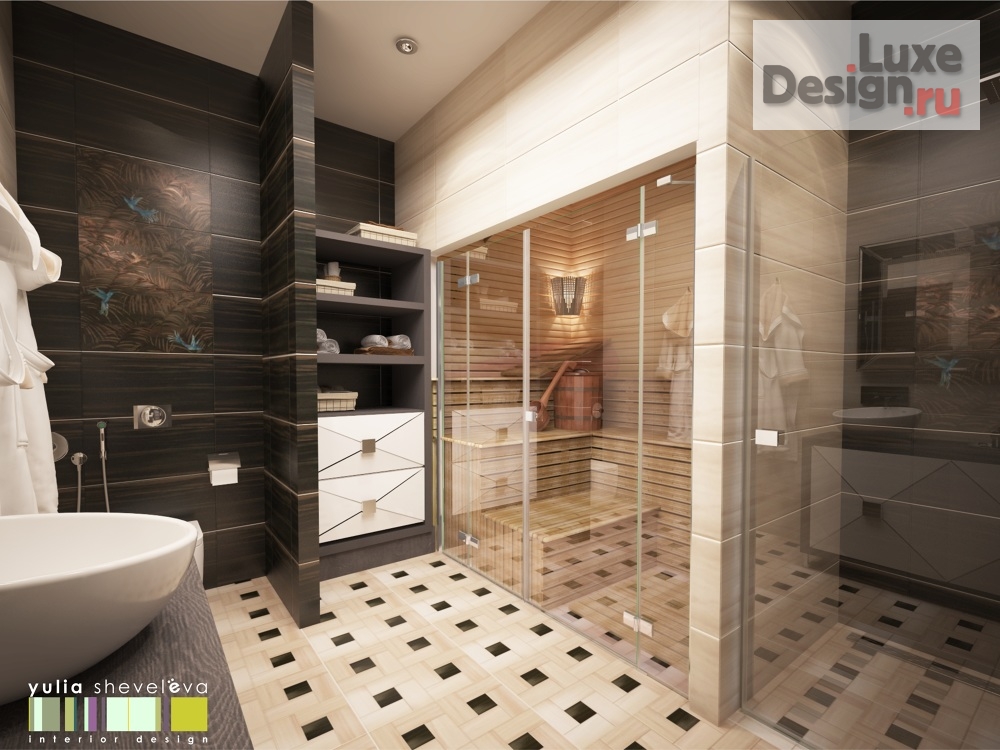 Дизайн интерьера загородного дома "Дизайн загородного дома "Заповедный край"" (фото 11)