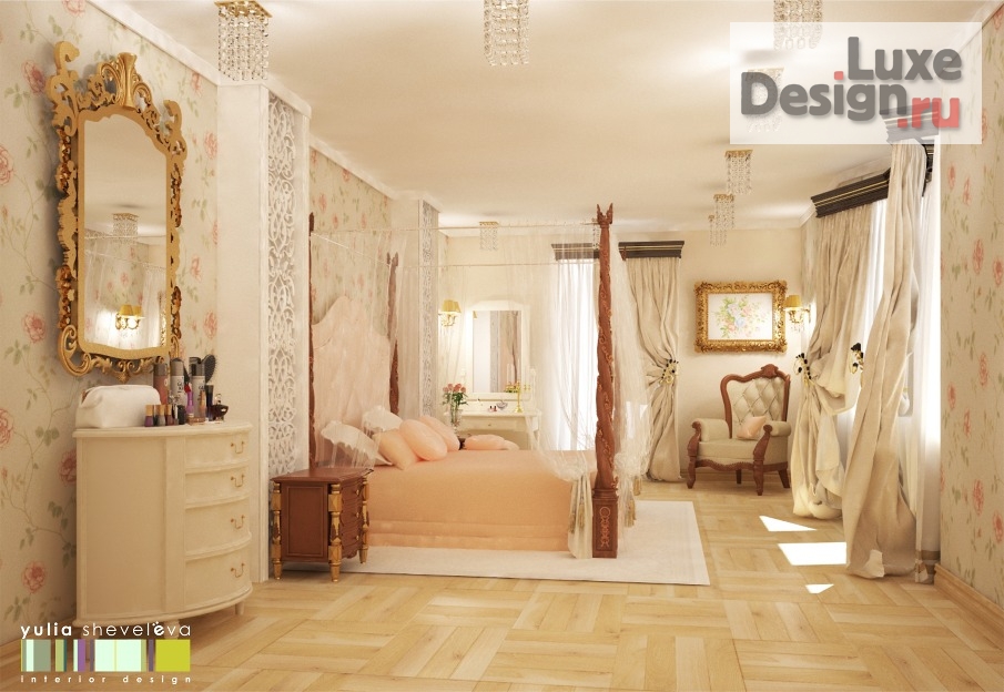 Дизайн интерьера загородного дома "Дизайн загородного дома "Русская усадьба"" (фото 13)