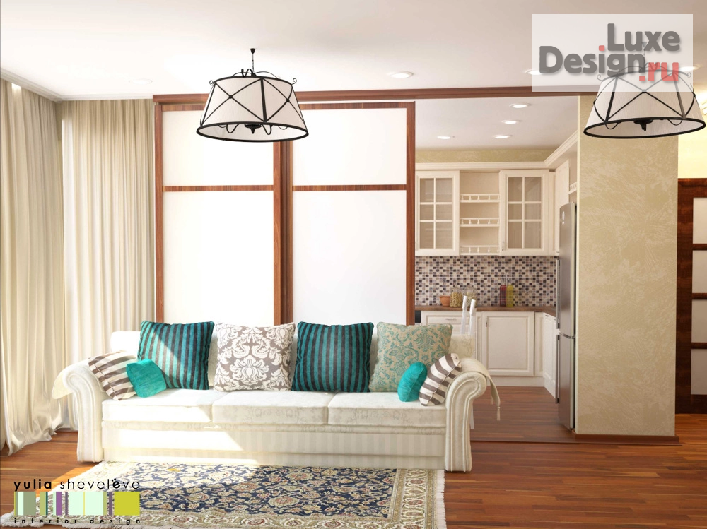 Дизайн интерьера квартиры "Дизайн квартиры "Городская классика"" (фото 1)