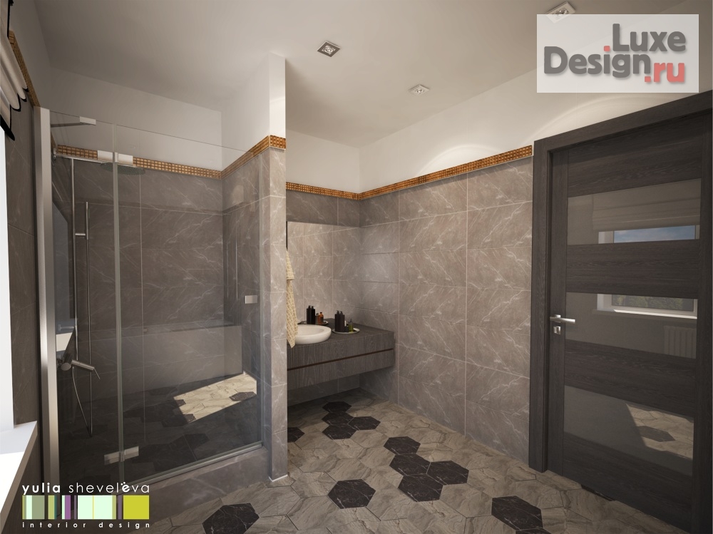 Дизайн интерьера загородного дома "Дизайн загородного дома "Заповедный край"" (фото 24)