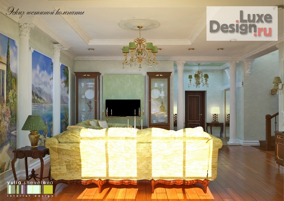 Дизайн интерьера таунхауса "Дизайн таунхауса "Романтический балет"" (фото 4)