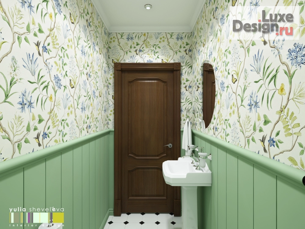 Дизайн интерьера загородного дома "Дизайн загородного дома "Сказочный сад"" (фото 41)