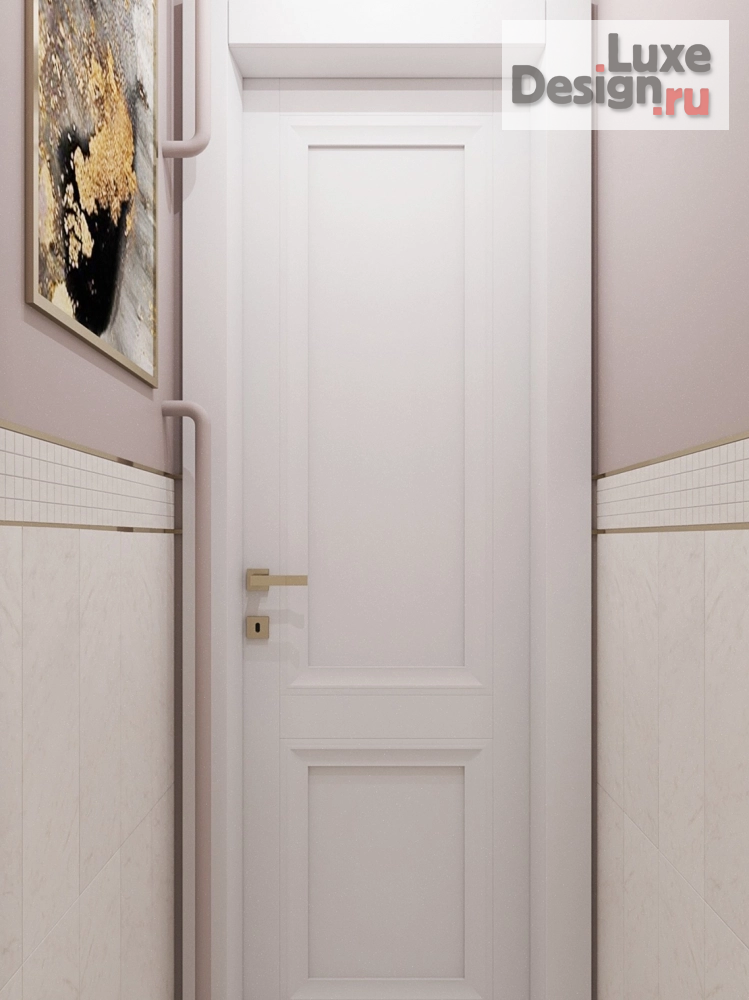 Дизайн интерьера квартиры "Карамель и лед" (фото 44)