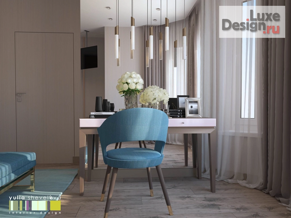 Дизайн интерьера загородного дома "Тишина природы" (фото 47)