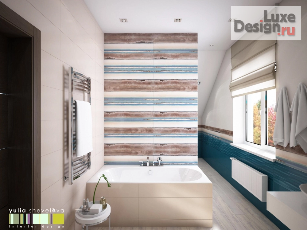 Дизайн интерьера загородного дома "Дизайн загородного дома "Северное сияние"" (фото 54)