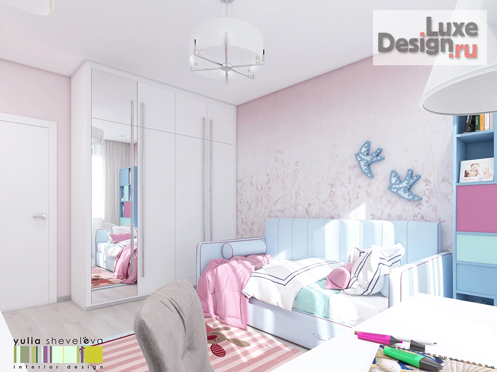 Дизайн интерьера квартиры "Дизайн квартиры "Небо и мечты"" (фото 53) от дизайнера Шевелева Юлия Дизайн интерьера квартиры "Дизайн квартиры "Небо и мечты"" (фото 53)