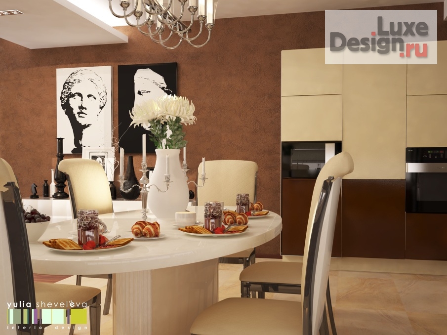 Дизайн интерьера квартиры "Дизайн квартиры "Форма и содержание"" (фото 5)