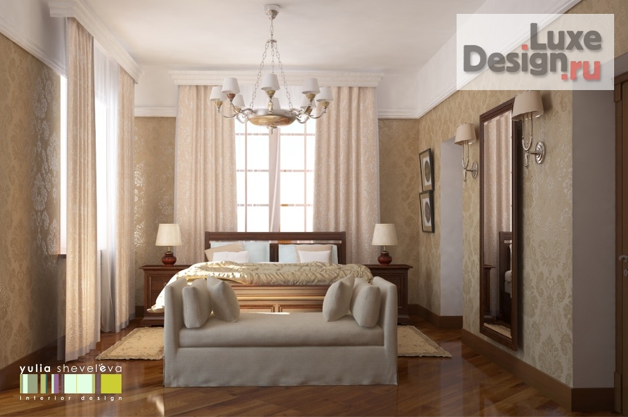 Дизайн интерьера загородного дома "Дизайн загородного дома "Английский дом"" (фото 6)