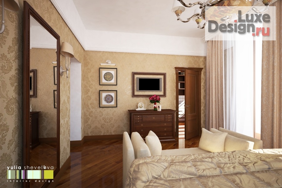 Дизайн интерьера загородного дома "Дизайн загородного дома "Английский дом"" (фото 7)