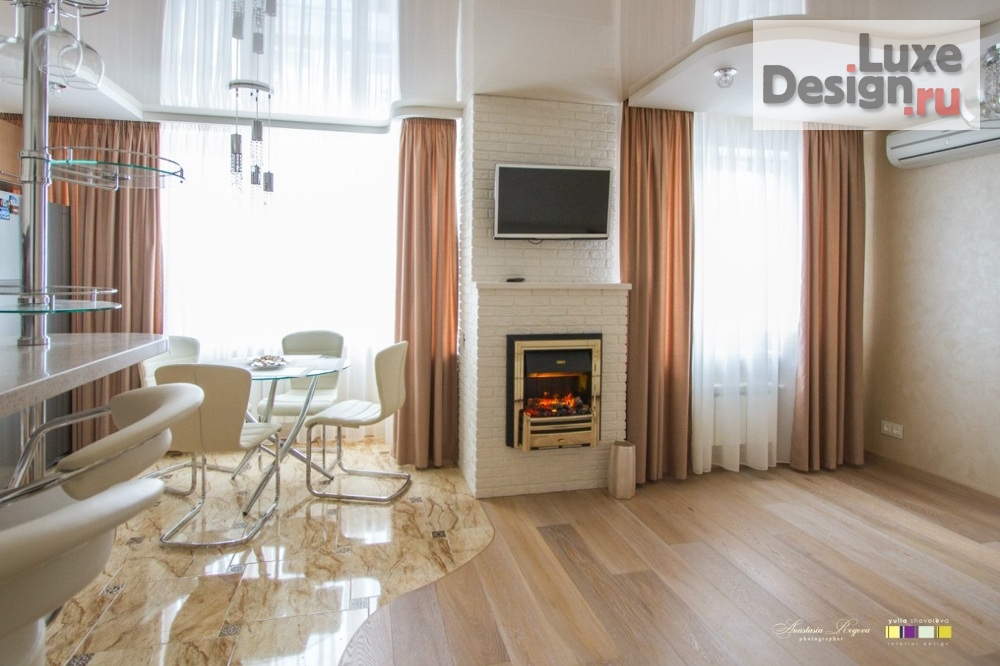 Дизайн интерьера квартиры "Дизайн квартиры "Сияние бриллиантов"" (фото 10)