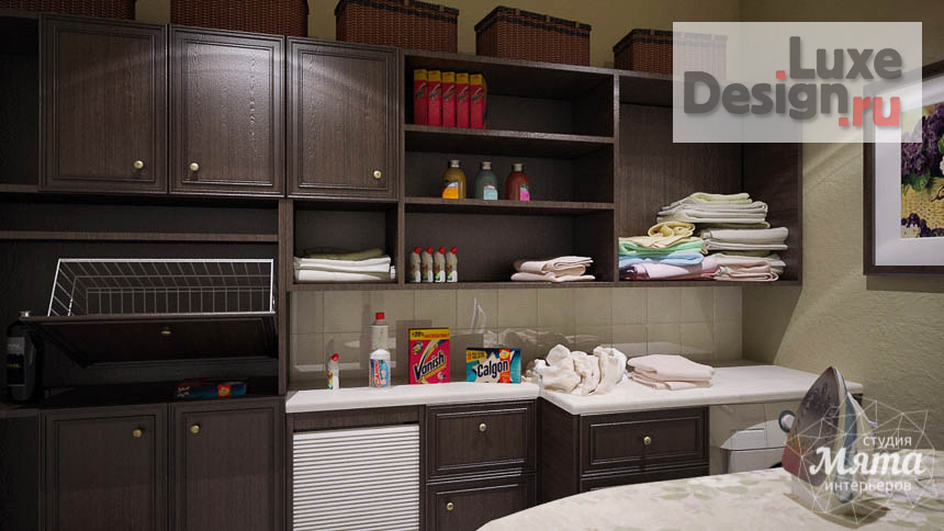 Дизайн интерьера четырехкомнатной квартиры "Дизайн-проект прачечной" (фото 1)