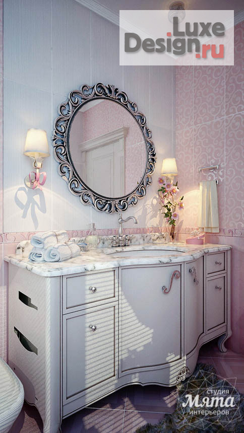 Дизайн интерьера ванной "Дизайн-проект ванной комнаты" (фото 1)