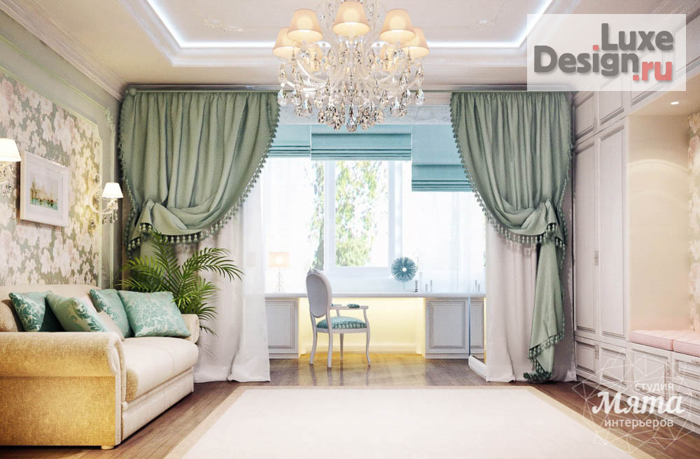 Дизайн интерьера спальни "Дизайн-проект спальни" (фото 1)