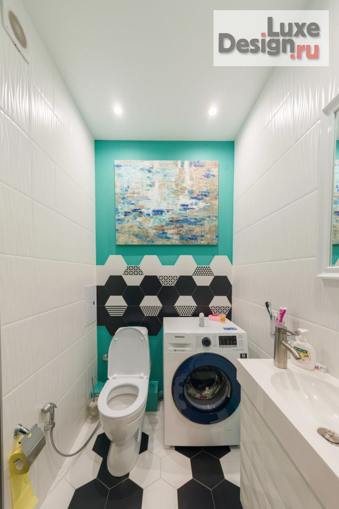 Дизайн интерьера трехкомнатной квартиры "Современная классика с восточным колоритом" (фото 7)