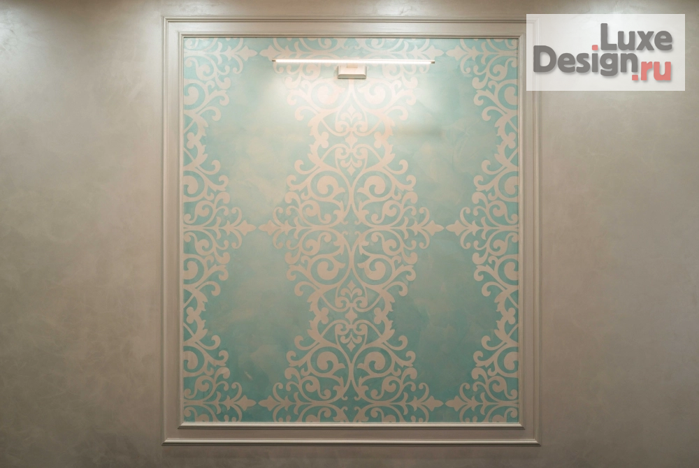 Дизайн интерьера трехкомнатной квартиры "Современная классика с восточным колоритом" (фото 9)