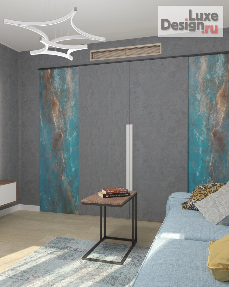 Дизайн интерьера трехкомнатной квартиры "Квартира в современном стиле с элементами лофт" (фото 6)