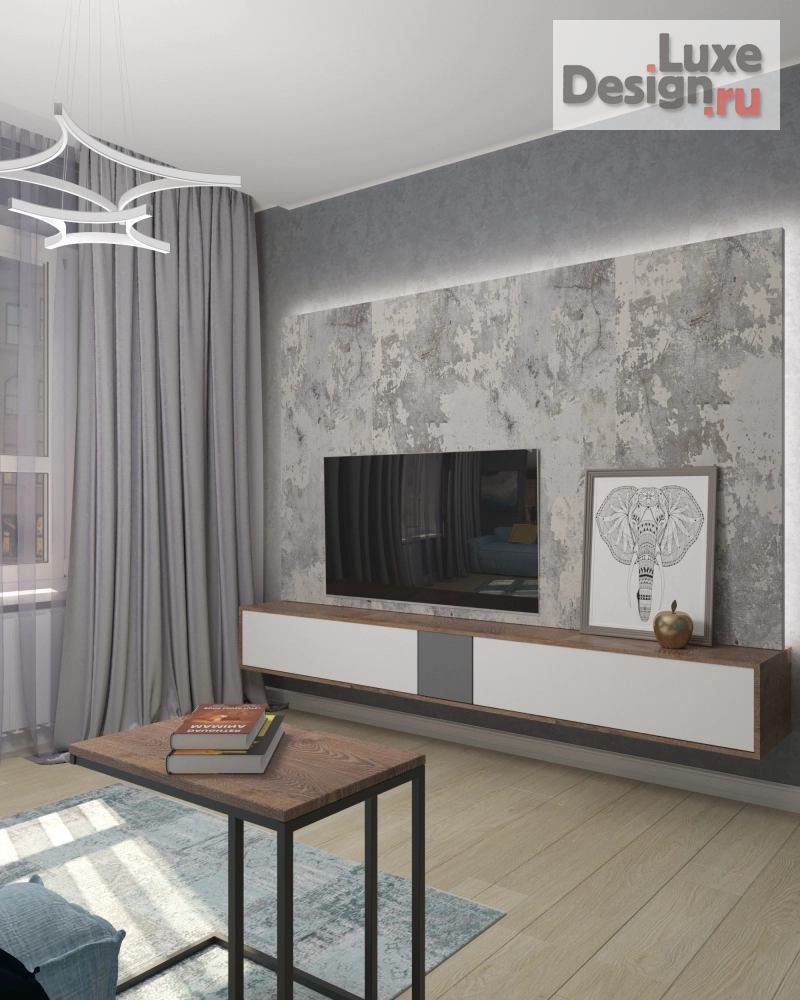 Дизайн интерьера трехкомнатной квартиры "Квартира в современном стиле с элементами лофт" (фото 10)