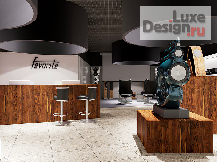 Дизайн интерьера шоу-рума "Салон цифровой техники" (фото 4)