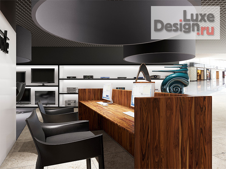 Дизайн интерьера шоу-рума "Салон цифровой техники" (фото 2)