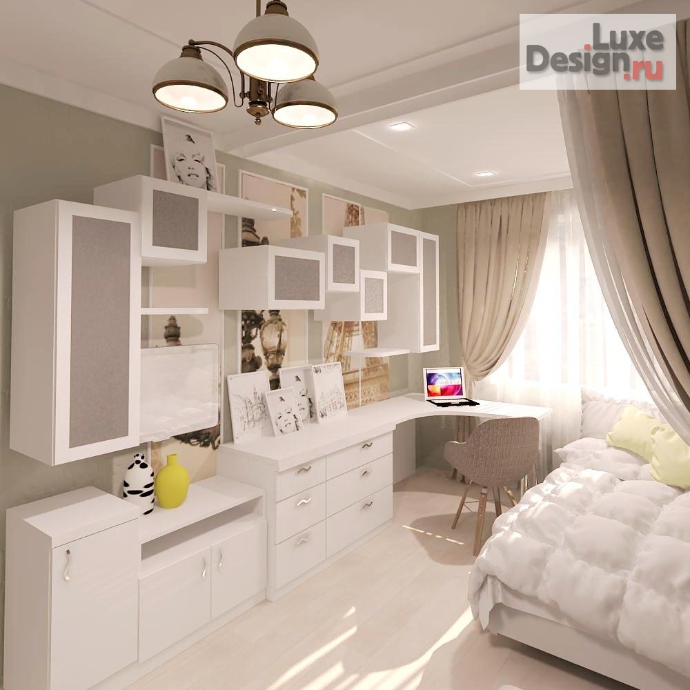 Дизайн интерьера трехкомнатной квартиры "Проект 3-х комнатной квартиры в стиле современная классика" (фото 5)