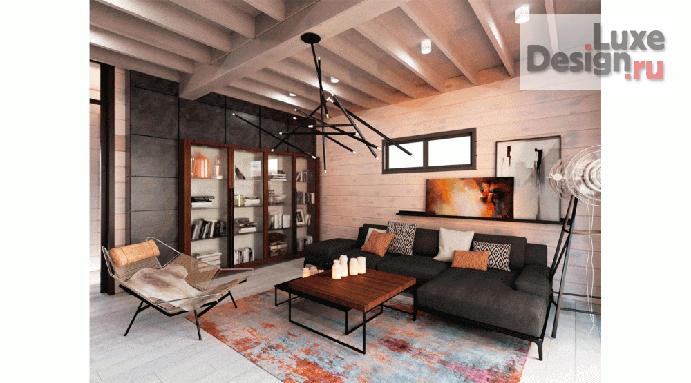 Дизайн интерьера квартиры "Лофт в Растущем" (фото 1)