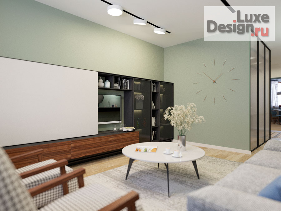 Дизайн интерьера трехкомнатной квартиры "Квартира на Жукова" (фото 3)