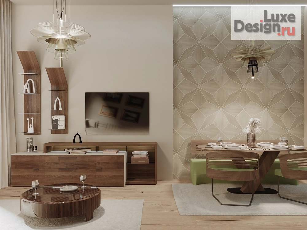 Дизайн интерьера трехкомнатной квартиры "квартира для семьи из 3-х человек" (фото 8)