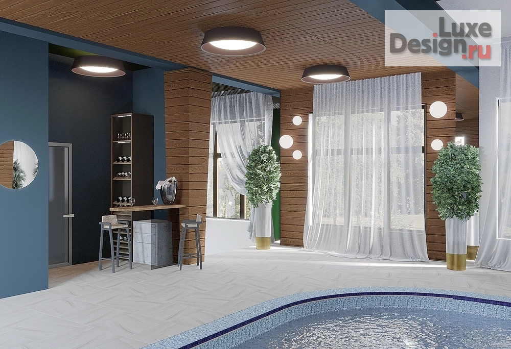 Дизайн интерьера частного дома "СПА в частном доме" (фото 17)