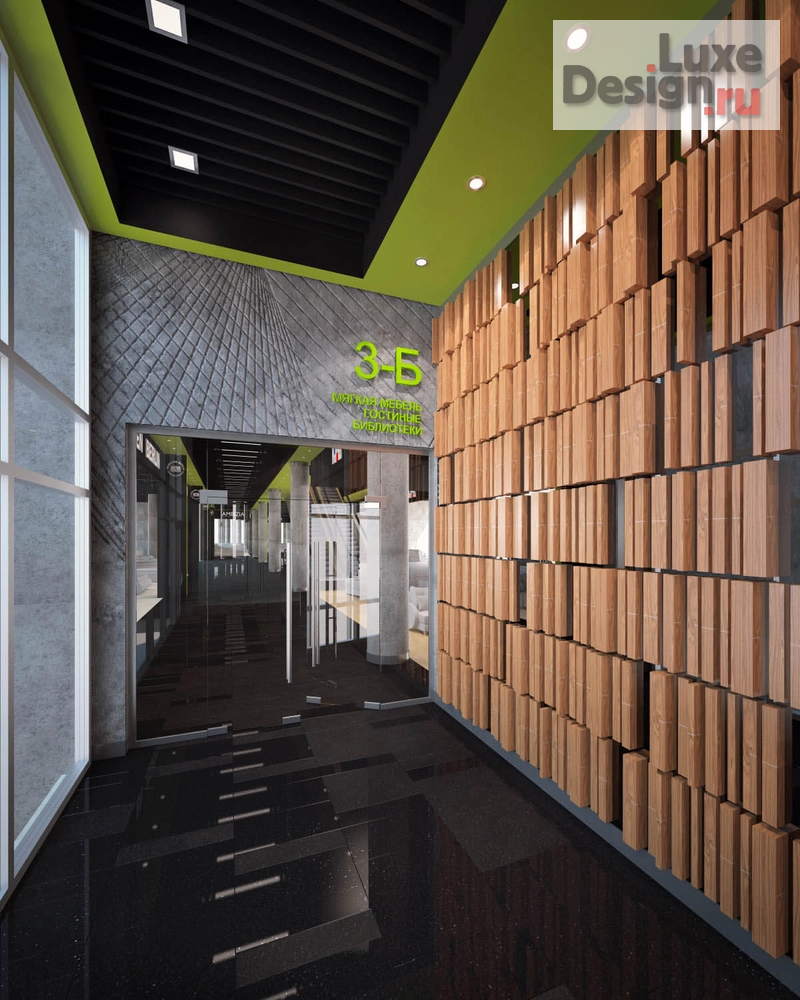 Дизайн интерьера шоу-рума "Дизайн PR-186 интерьерного центра ASTROOM" (фото 8)