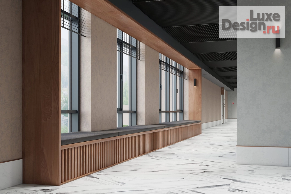 Дизайн интерьера офиса "МОП PR-92 ЖК Парк Столиц Милан" (фото 4)