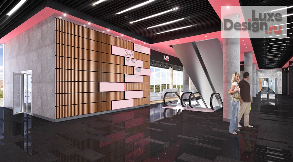 Дизайн интерьера шоу-рума "Дизайн PR-186 интерьерного центра ASTROOM" (фото 5)