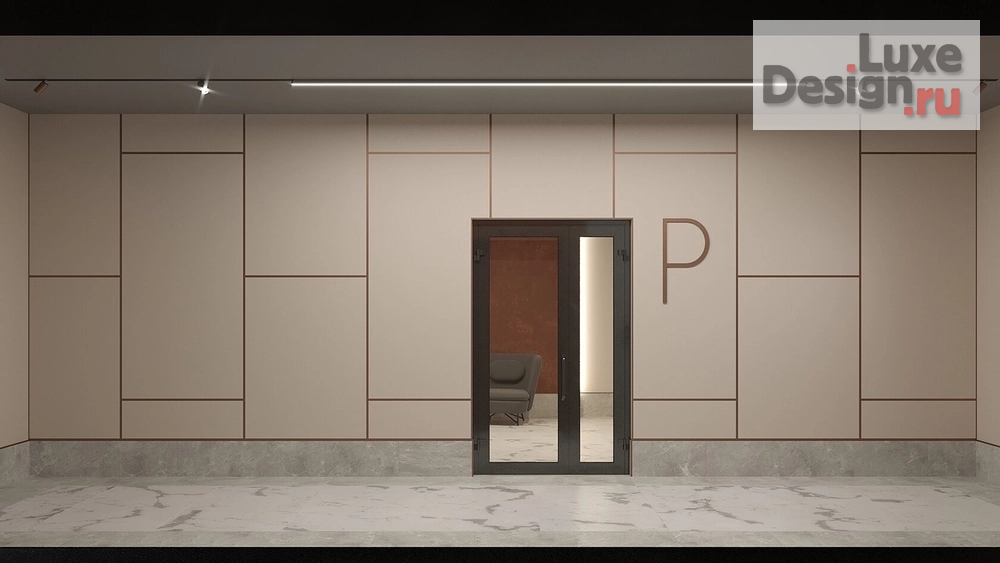 Дизайн интерьера офиса "МОП PR-92 ЖК Парк Столиц Милан" (фото 8)