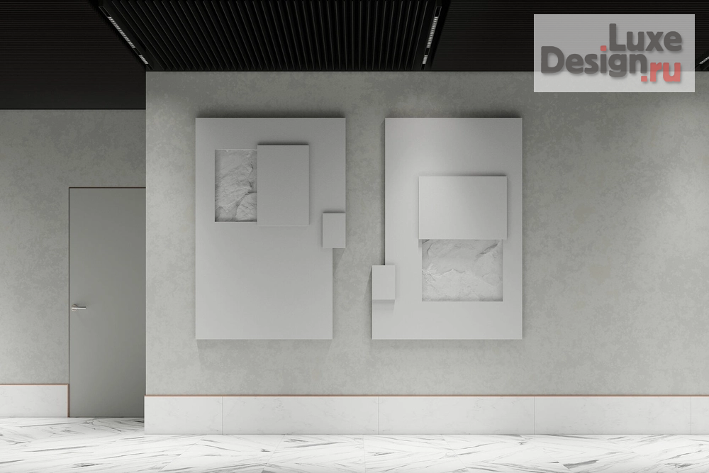 Дизайн интерьера офиса "МОП PR-92 ЖК Парк Столиц Милан" (фото 9)