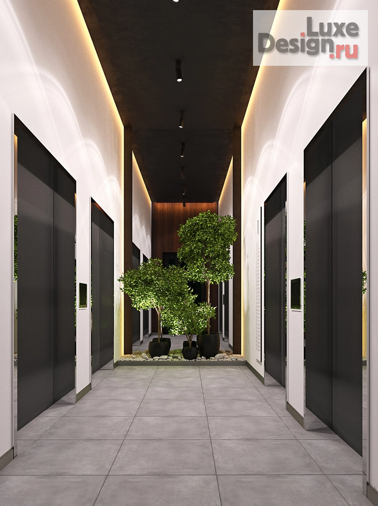 Дизайн интерьера бутика "Дизайн МОП PR-9 ЖК ITOWER дом №1" (фото 5)