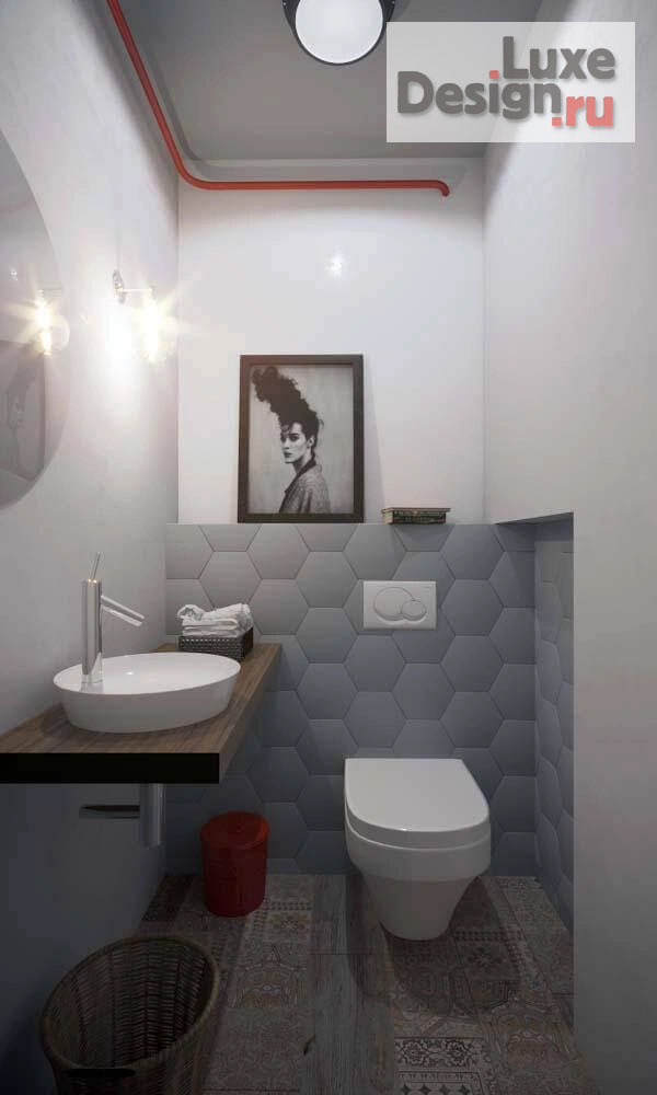 Дизайн интерьера салона красоты "Барбершоп PR-271 EMMER'S" (фото 7)