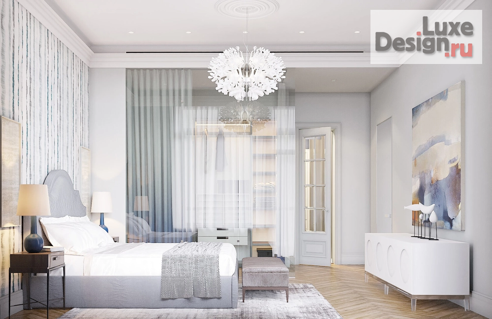 Дизайн интерьера трехкомнатной квартиры "Квартира PR-75 в ЖК Ривьера " (фото 9)