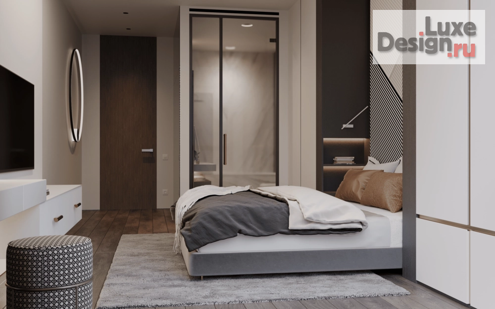 Дизайн интерьера трехкомнатной квартиры "Квартира PR-91 ЖК Парк Столиц Милан" (фото 7)