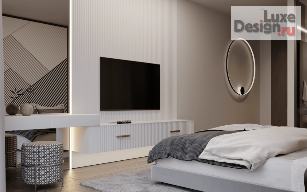 Дизайн интерьера трехкомнатной квартиры "Квартира PR-91 ЖК Парк Столиц Милан" (фото 8)