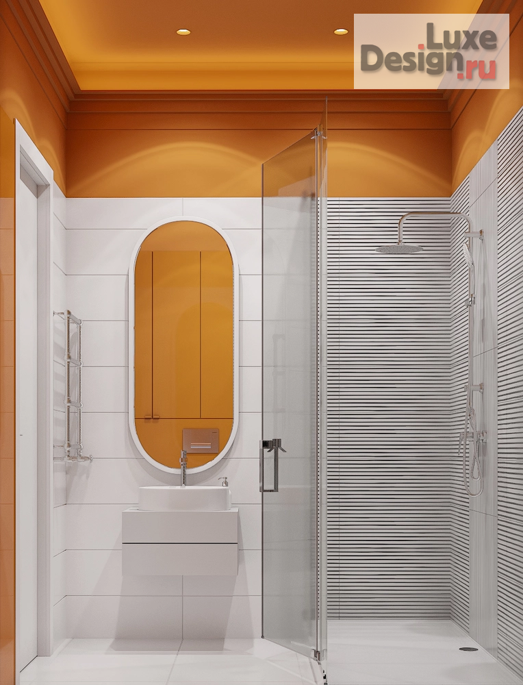 Дизайн интерьера трехкомнатной квартиры "Квартира PR-75 в ЖК Ривьера " (фото 19)