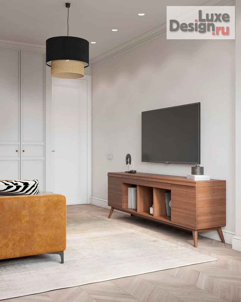 Дизайн интерьера трехкомнатной квартиры "Квартира PR-358 ЖК Нагорный" (фото 15)