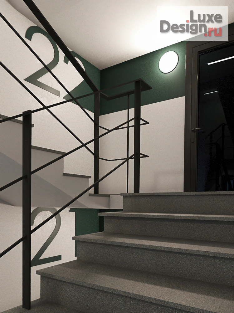 Дизайн интерьера бутика "Дизайн МОП PR-9 ЖК ITOWER дом №1" (фото 9)