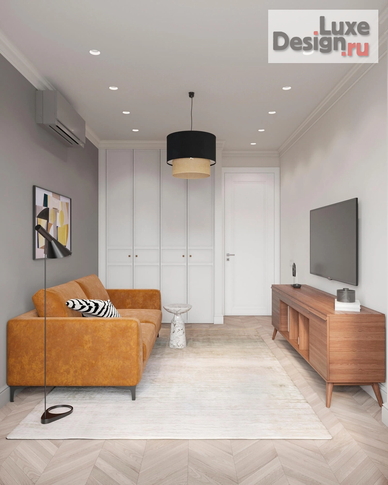 Дизайн интерьера трехкомнатной квартиры "Квартира PR-358 ЖК Нагорный" (фото 17)