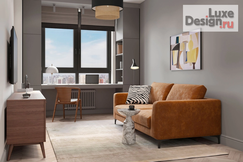 Дизайн интерьера трехкомнатной квартиры "Квартира PR-358 ЖК Нагорный" (фото 18)