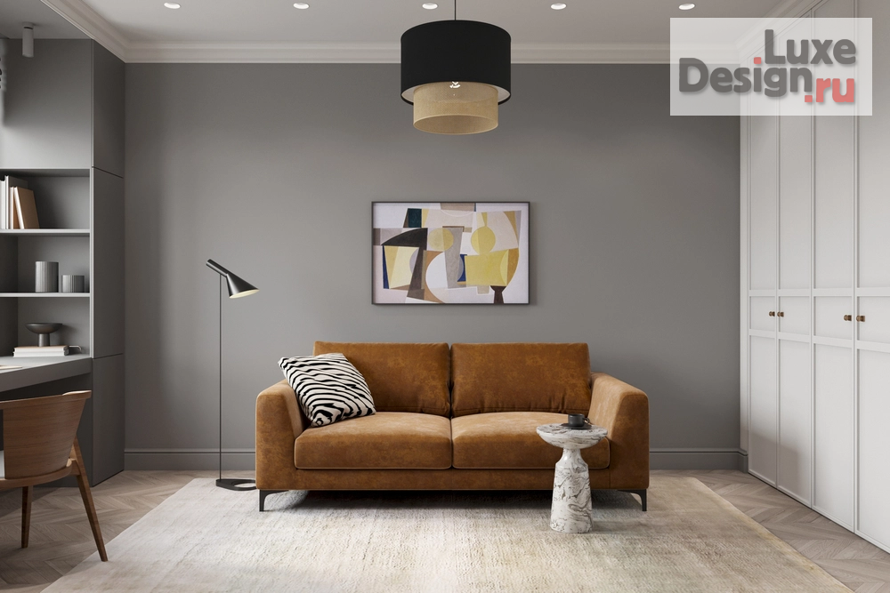 Дизайн интерьера четырехкомнатной квартиры "Квартира PR-101 в ЖК Нагорный" (фото 19)