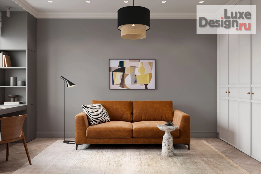 Дизайн интерьера трехкомнатной квартиры "Квартира PR-358 ЖК Нагорный" (фото 19)